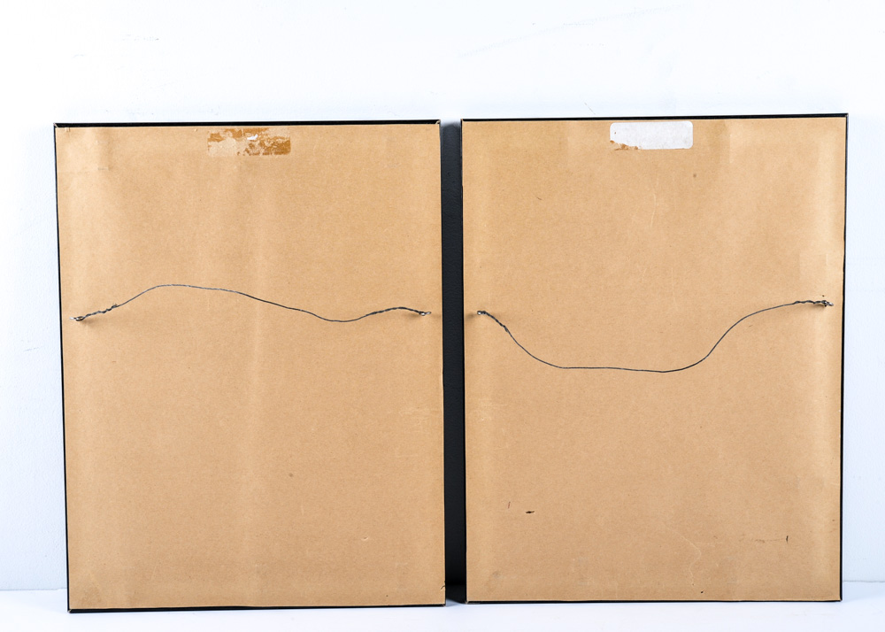 Duo of Antique Swedish Architectural Engravings