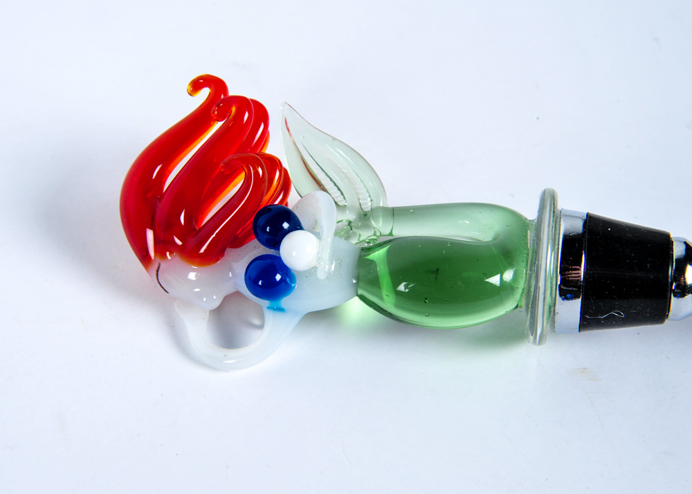 Rosenthal and Other Blown Glass Bottle Stoppers