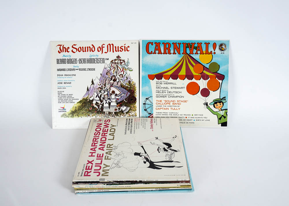 Musical Theater Vinyl Record Collection