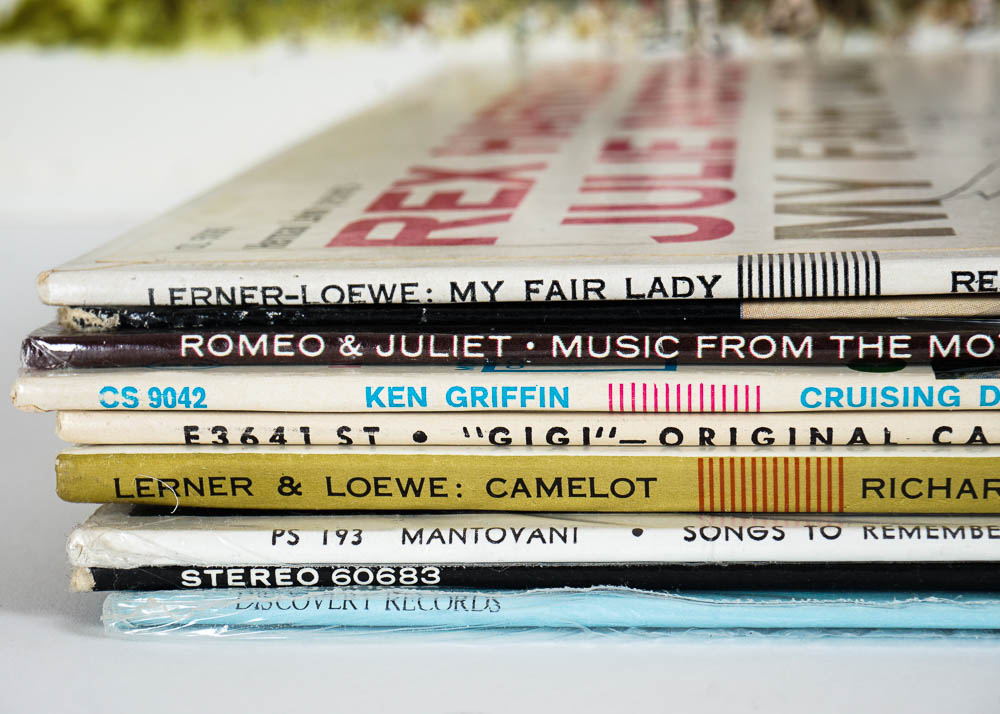 Musical Theater Vinyl Record Collection