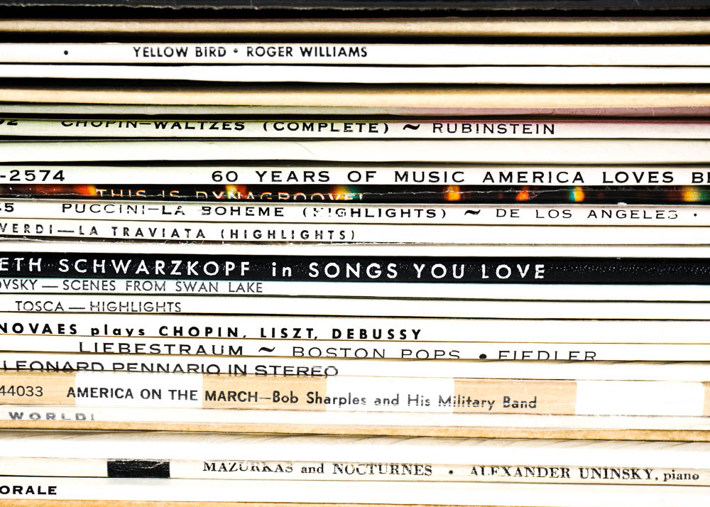 Vintage Orchestal Vinyl Records