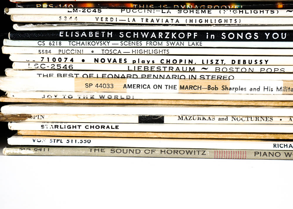 Vintage Orchestal Vinyl Records