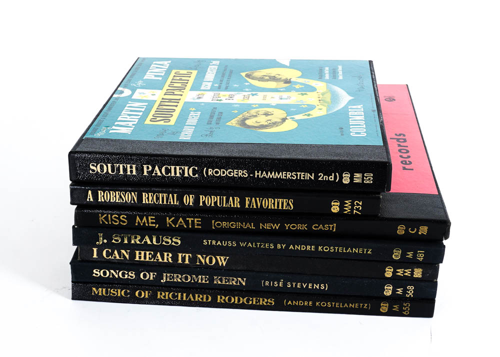 Columbia Masterworks and Columbia Records 78 RPMs Albums