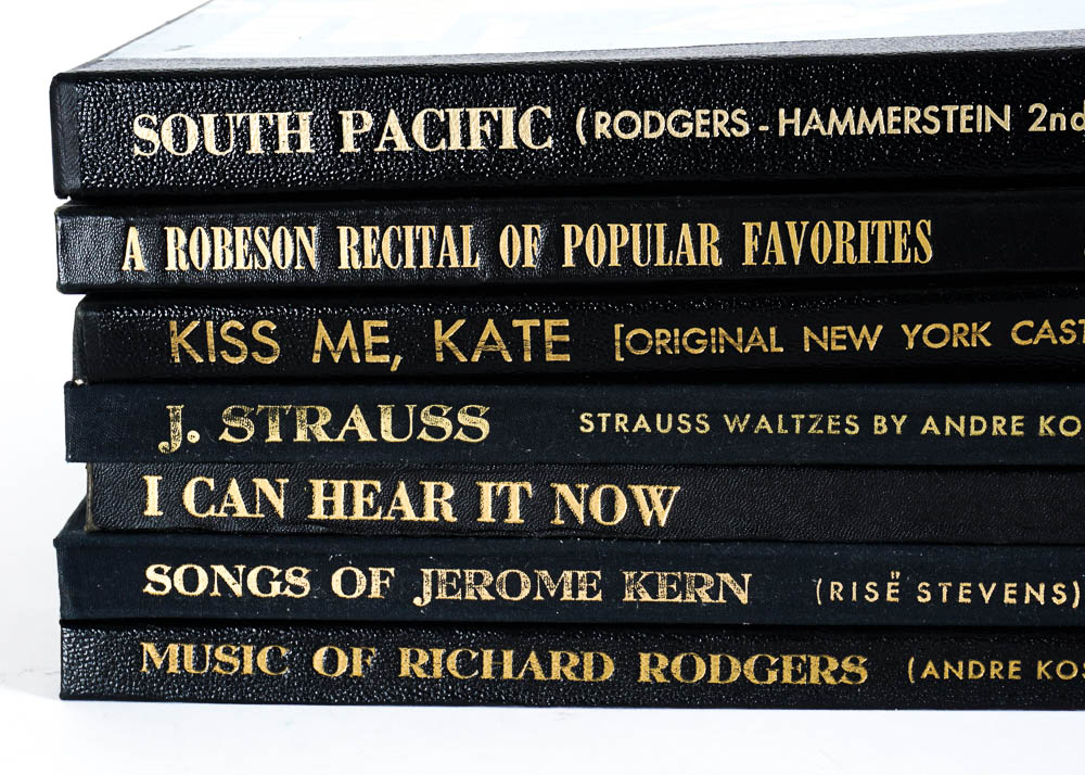 Columbia Masterworks and Columbia Records 78 RPMs Albums