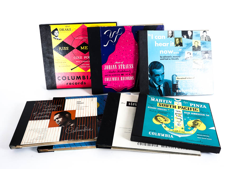 Columbia Masterworks and Columbia Records 78 RPMs Albums
