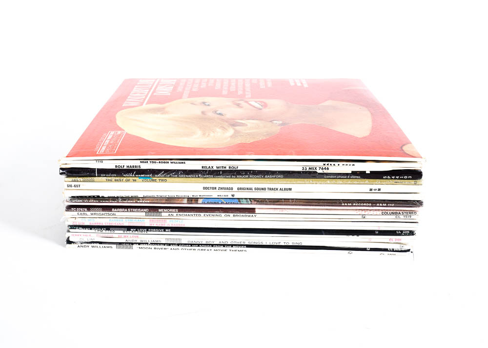 Pop and Vocal Vinyl Records