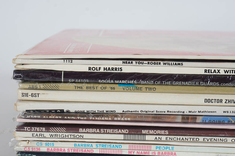 Pop and Vocal Vinyl Records