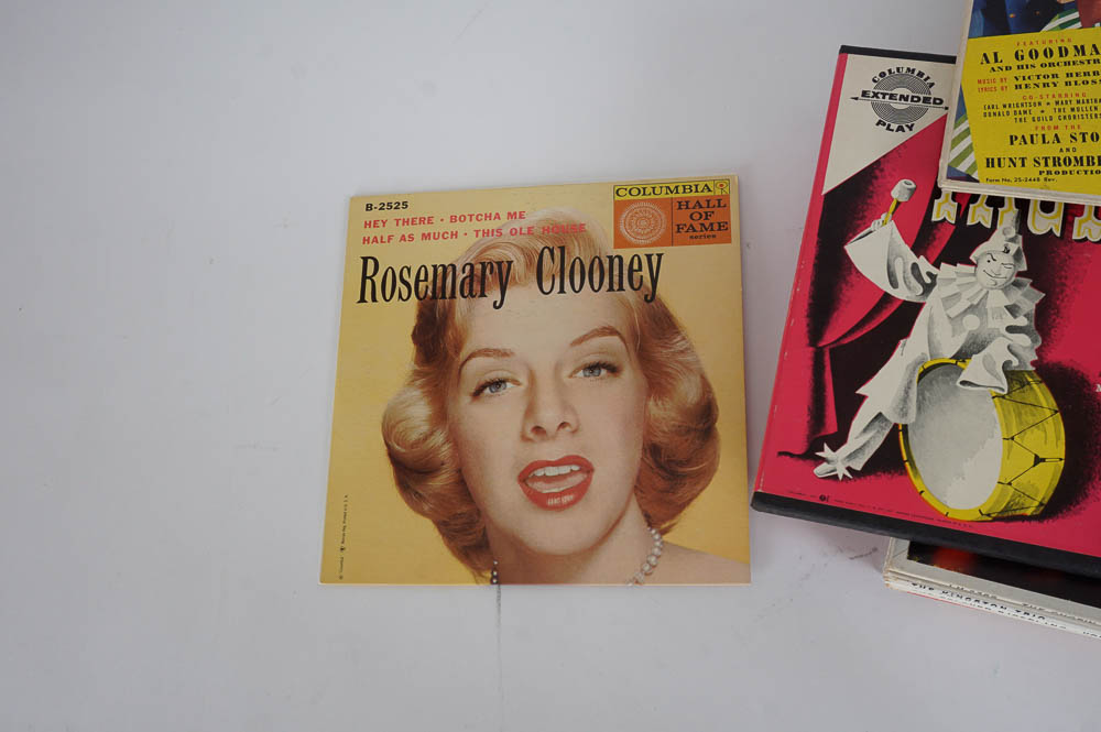 Vintage 45 and 33⅓ RPM Record Assortment