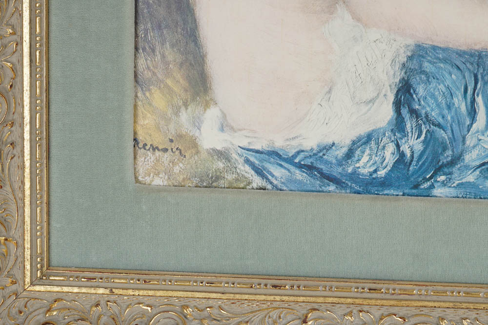 Renoir Print Pair in Ornate Frames