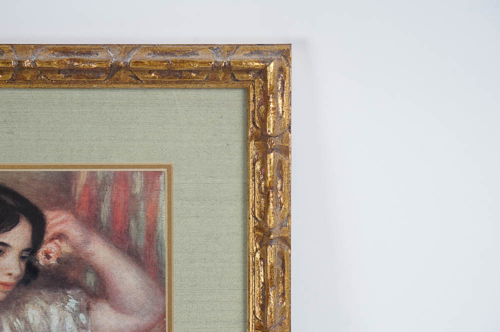 Renoir Print Pair in Ornate Frames