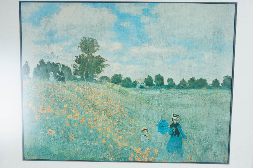 Framed Pair of Monet Prints