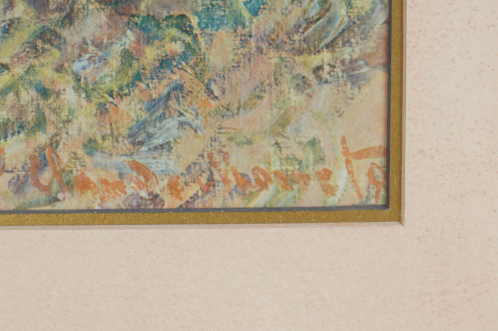 Framed Pair of Monet Prints