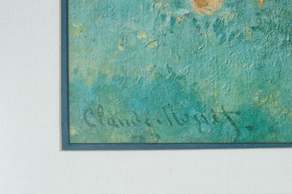 Framed Pair of Monet Prints