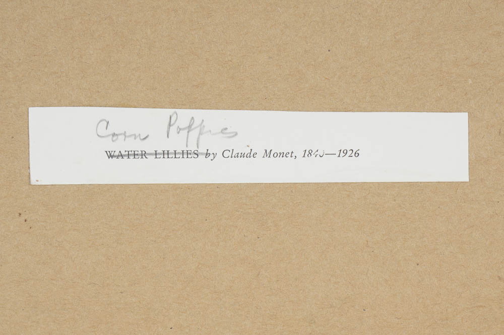 Framed Pair of Monet Prints