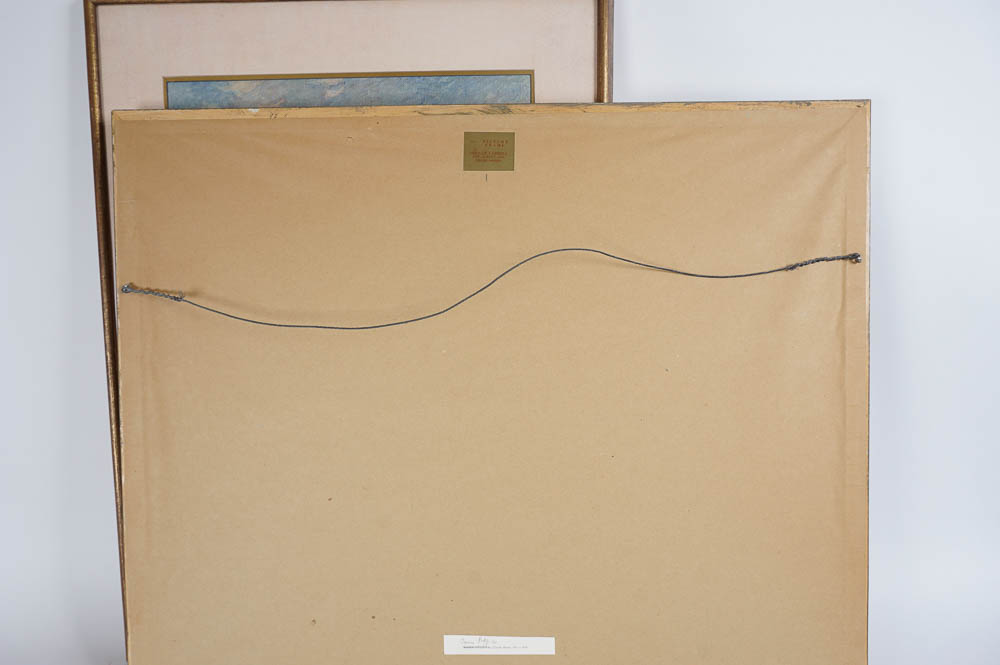 Framed Pair of Monet Prints