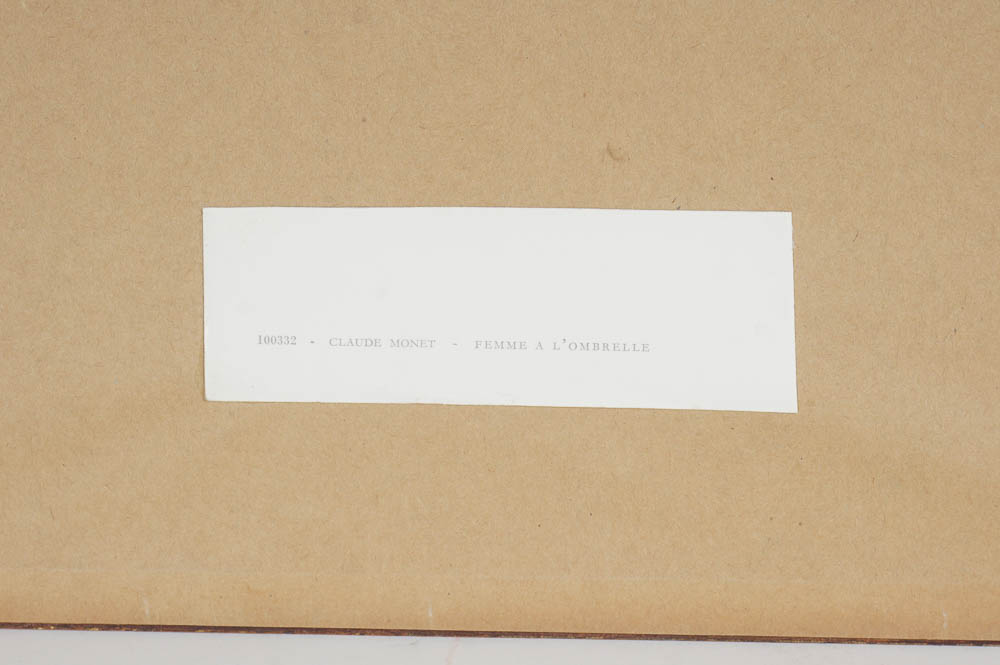 Framed Pair of Monet Prints