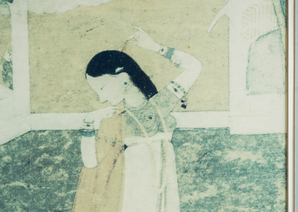 Collection of Framed Asian Artwork