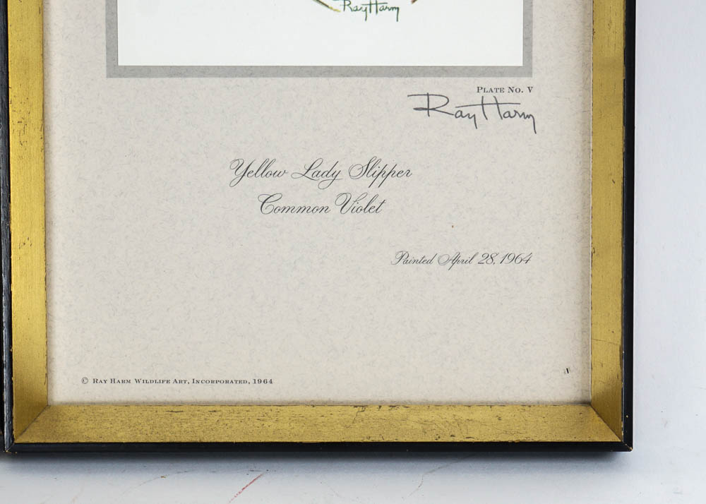 Ray Harm Floral Bouquet Offset Prints