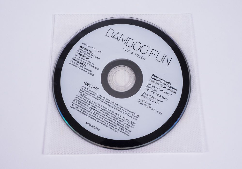 Wacom Bamboo Fun Tablet and Pen