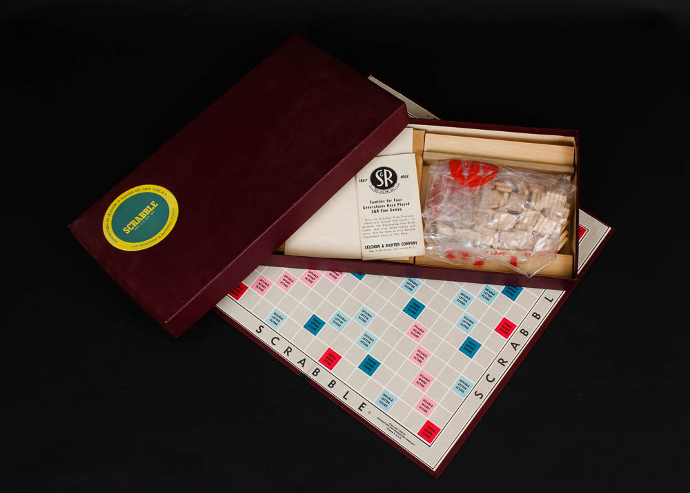 Vintage Scrabble Board Game
