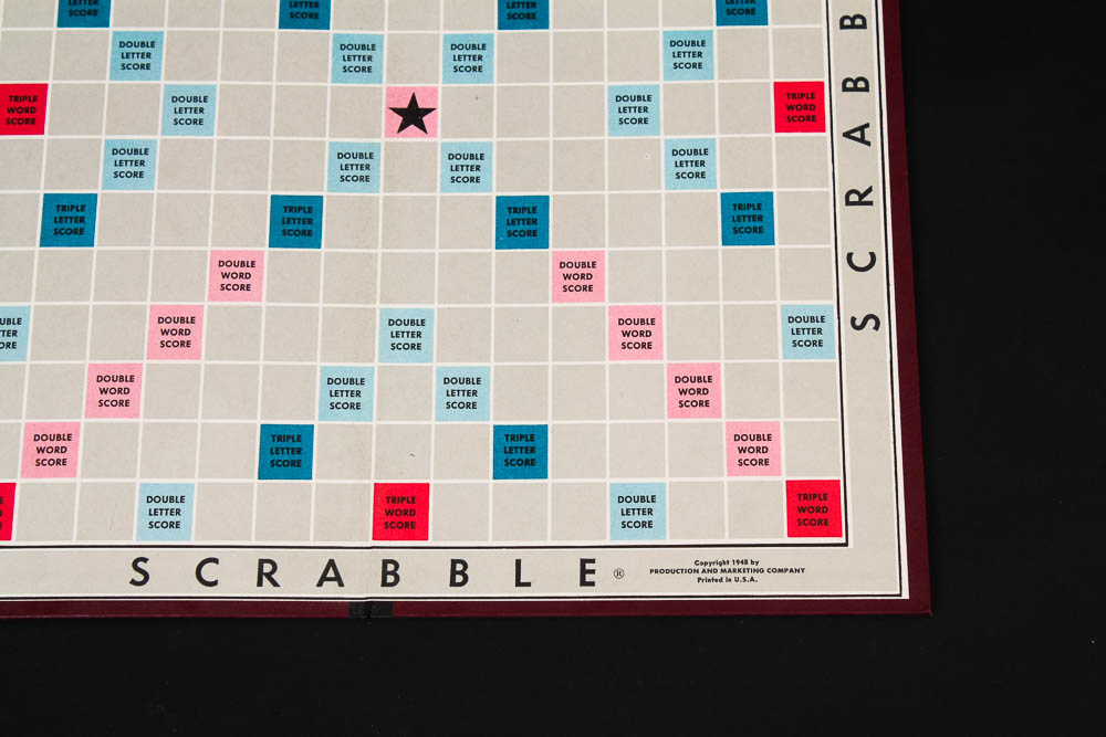 Vintage Scrabble Board Game