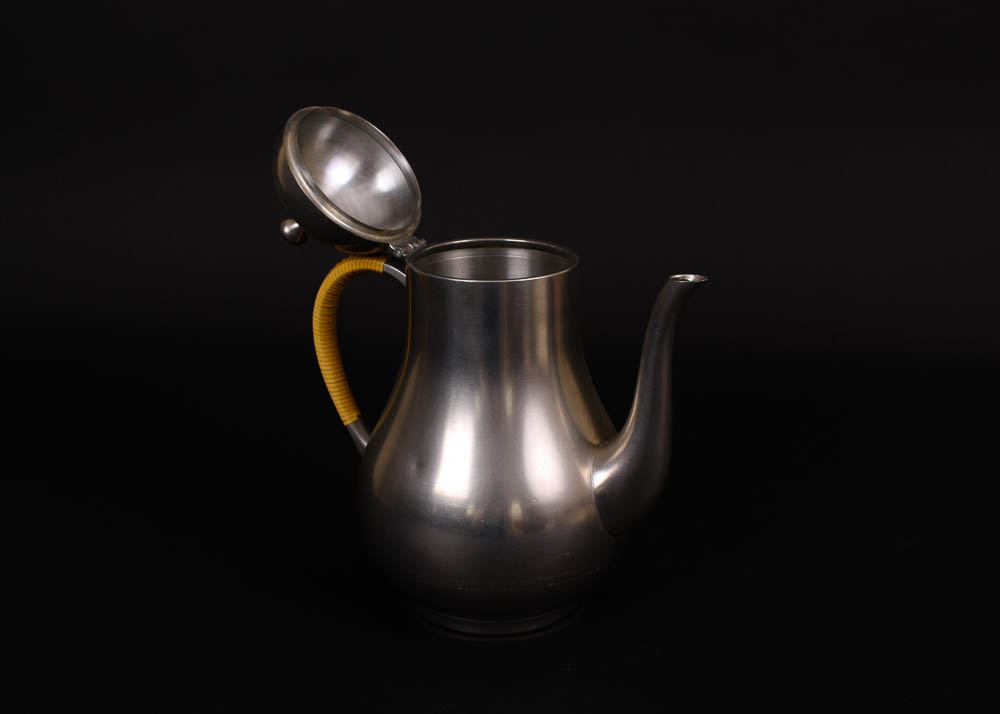 Trio of Decorated Teapots