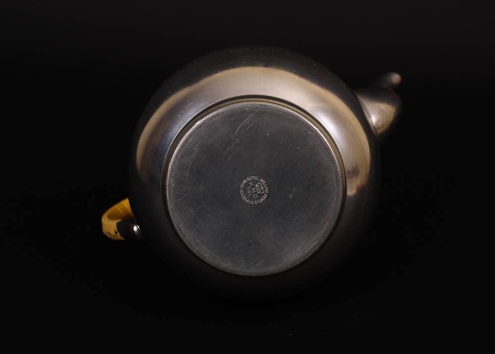 Trio of Decorated Teapots