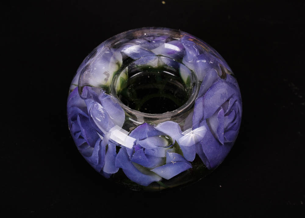 Eclectic Collection of Floral Themed Home Decor Items