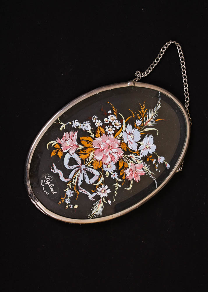 Eclectic Collection of Floral Themed Home Decor Items