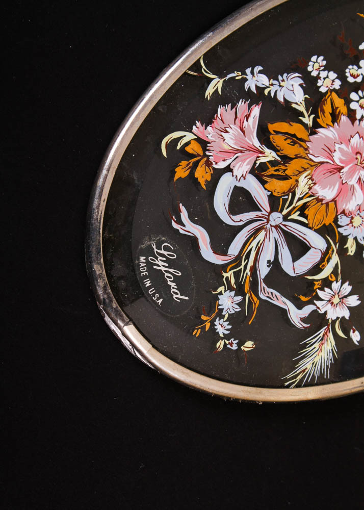 Eclectic Collection of Floral Themed Home Decor Items