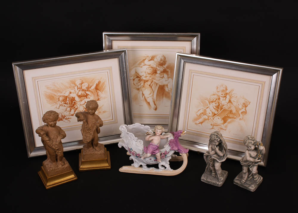 Decorative Cherub Art