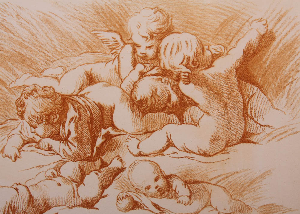 Decorative Cherub Art