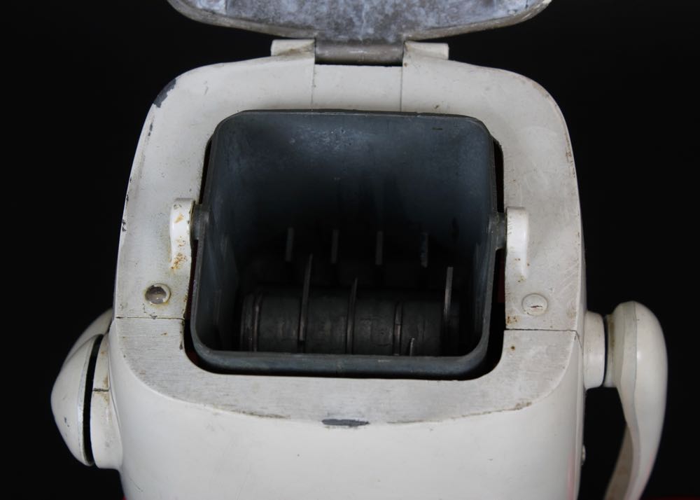 Vintage Ice-O-Mat Ice Crusher and Ice Bucket