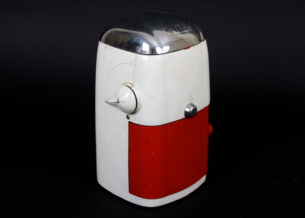 Vintage Ice-O-Mat Ice Crusher and Ice Bucket