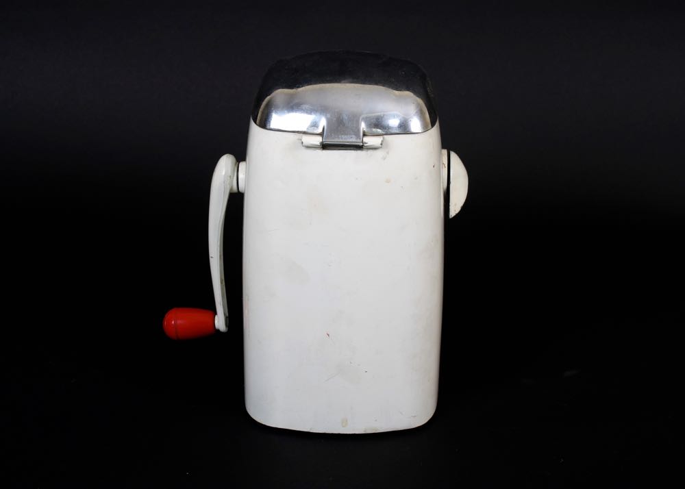 Vintage Ice-O-Mat Ice Crusher and Ice Bucket
