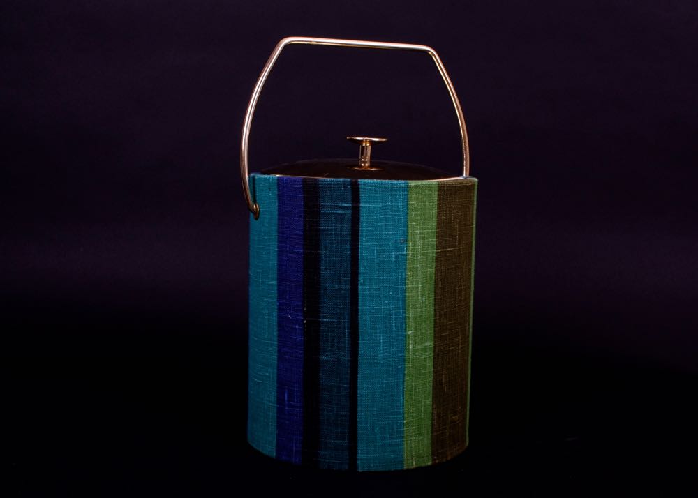 Vintage Ice-O-Mat Ice Crusher and Ice Bucket