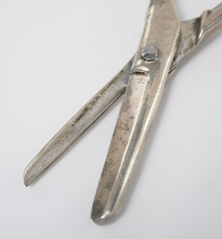 Antique Solid Sterling Grape Shears