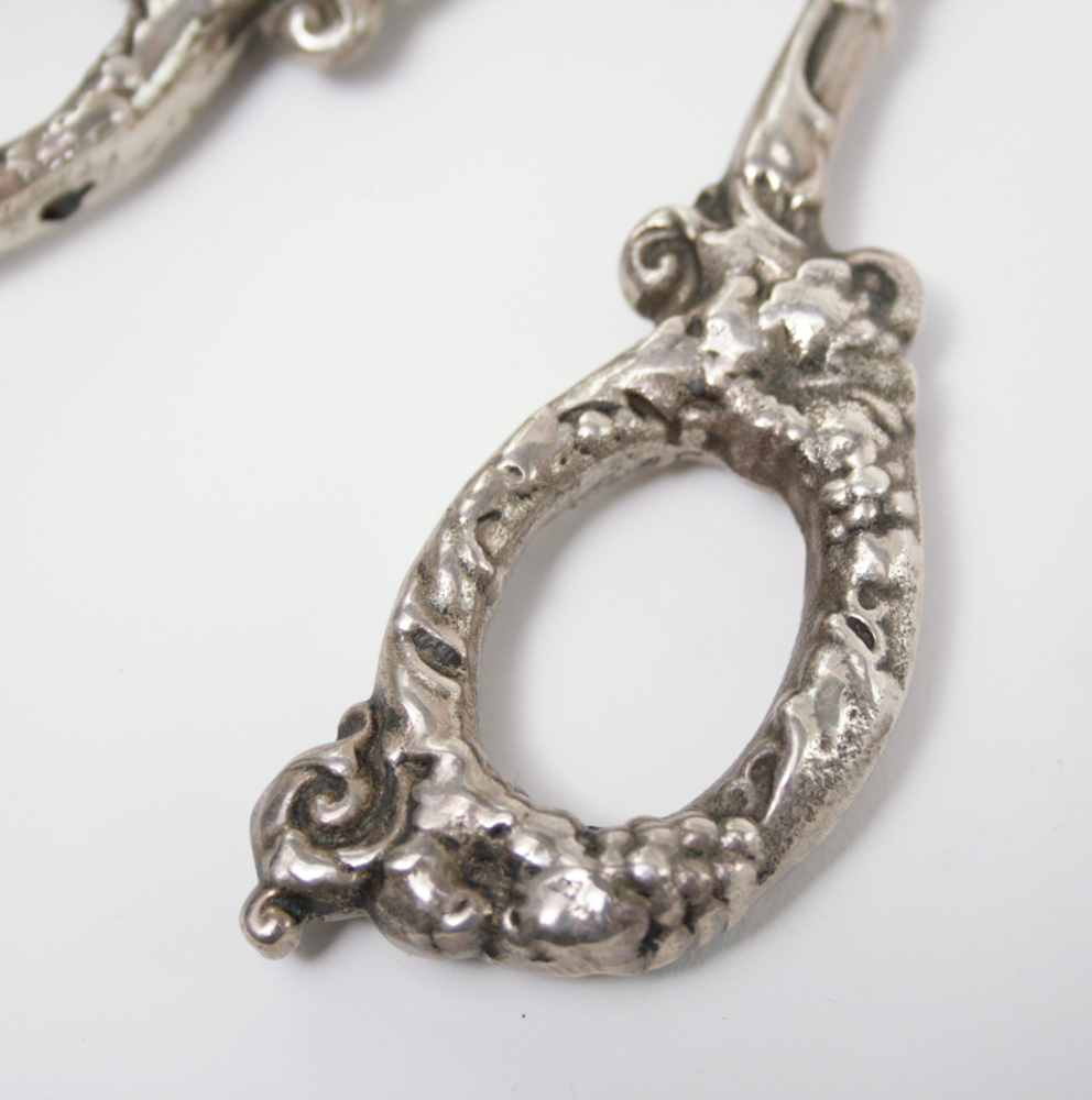 Antique Solid Sterling Grape Shears