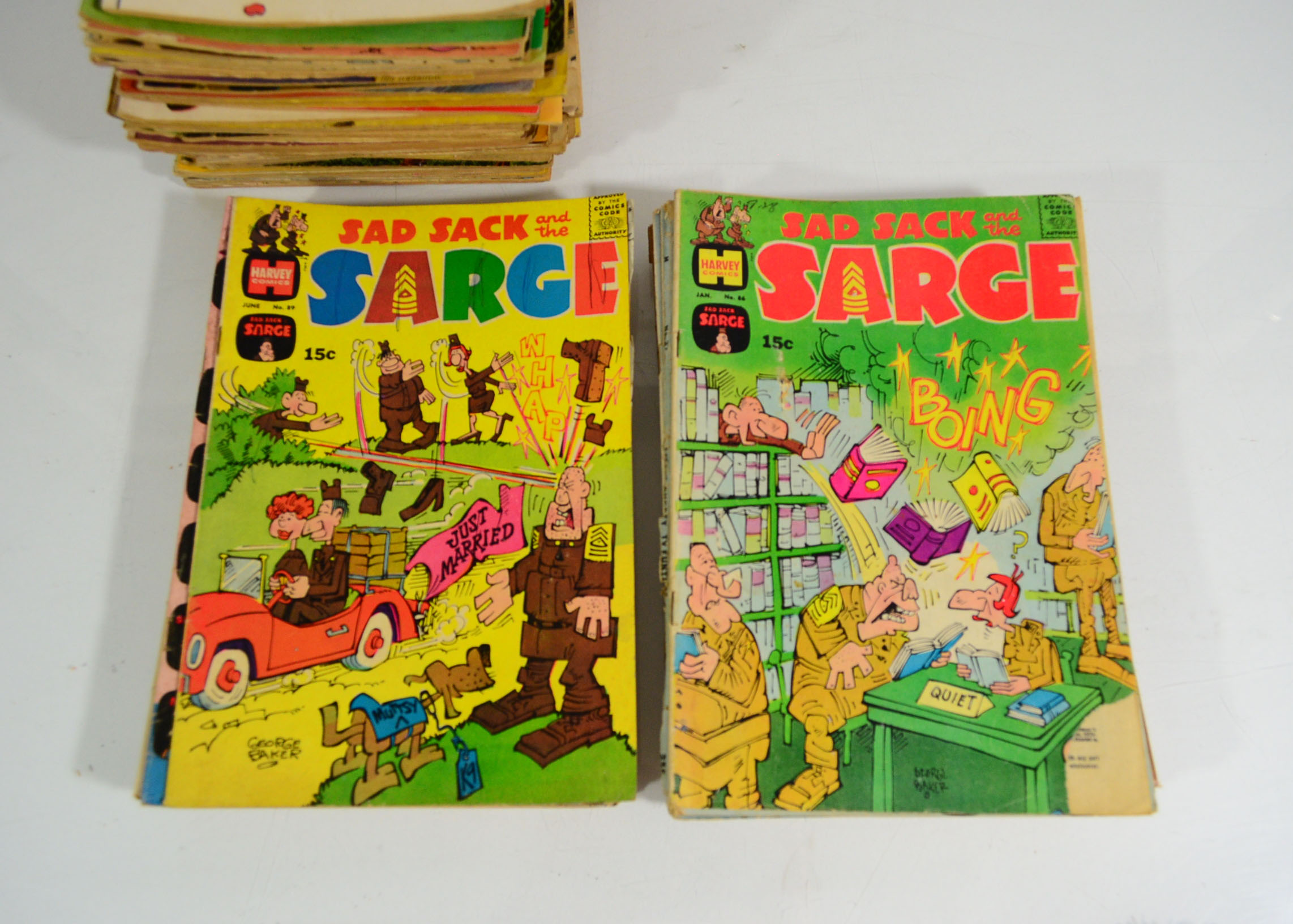 Collection of Harvey Comics