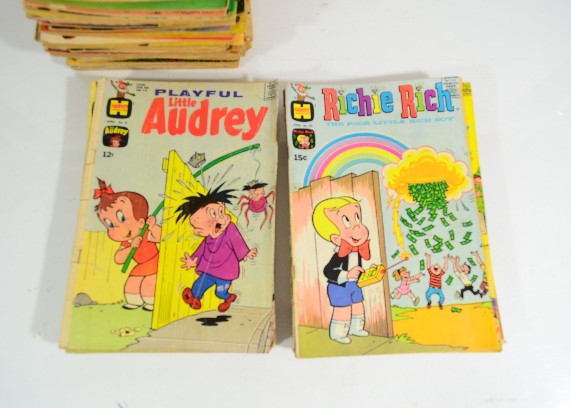 Collection of Harvey Comics