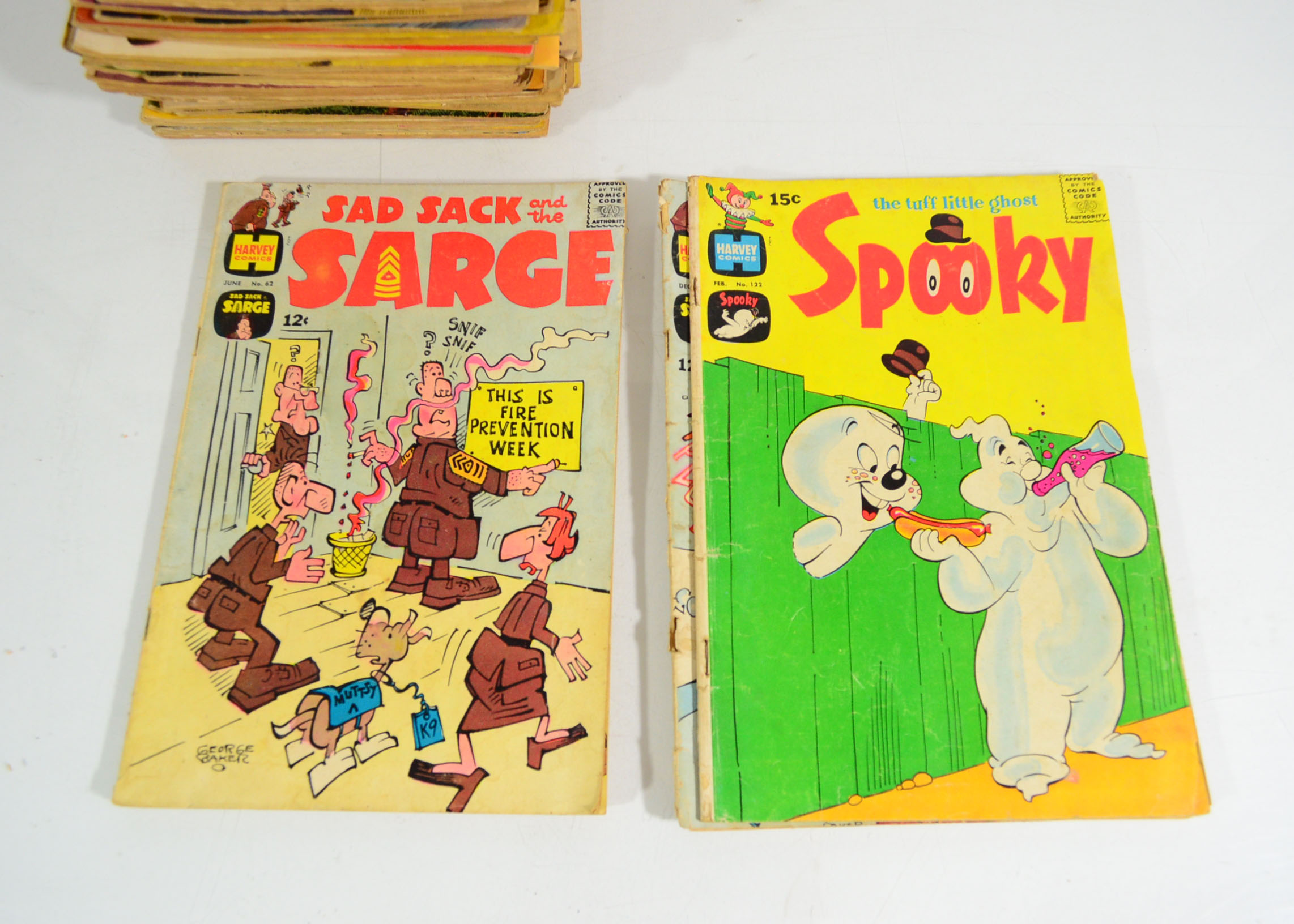 Collection of Harvey Comics