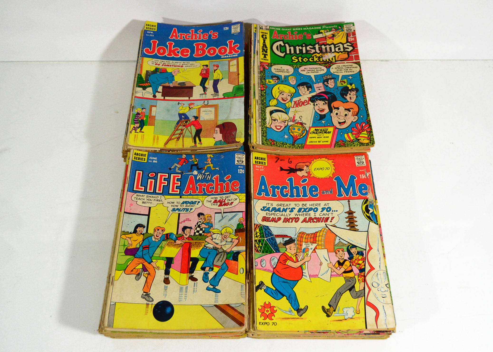 Collection of Archie Comic Books