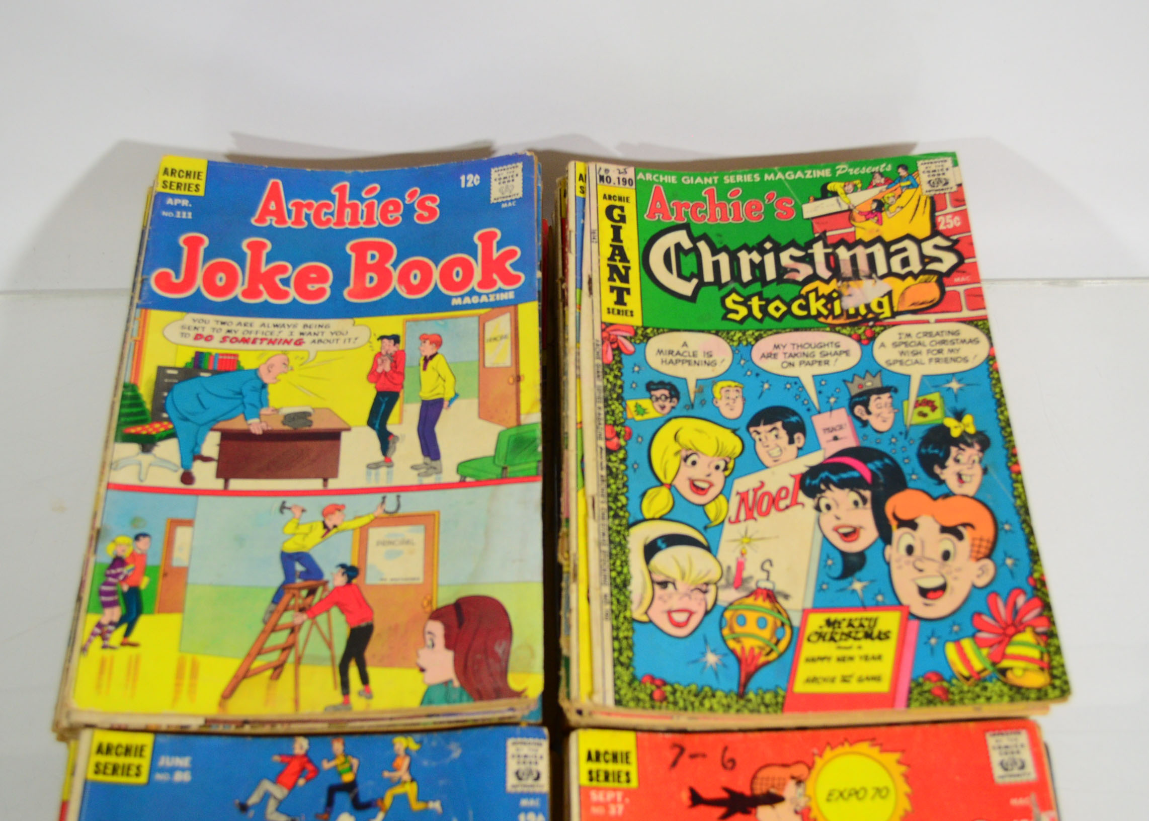 Collection of Archie Comic Books