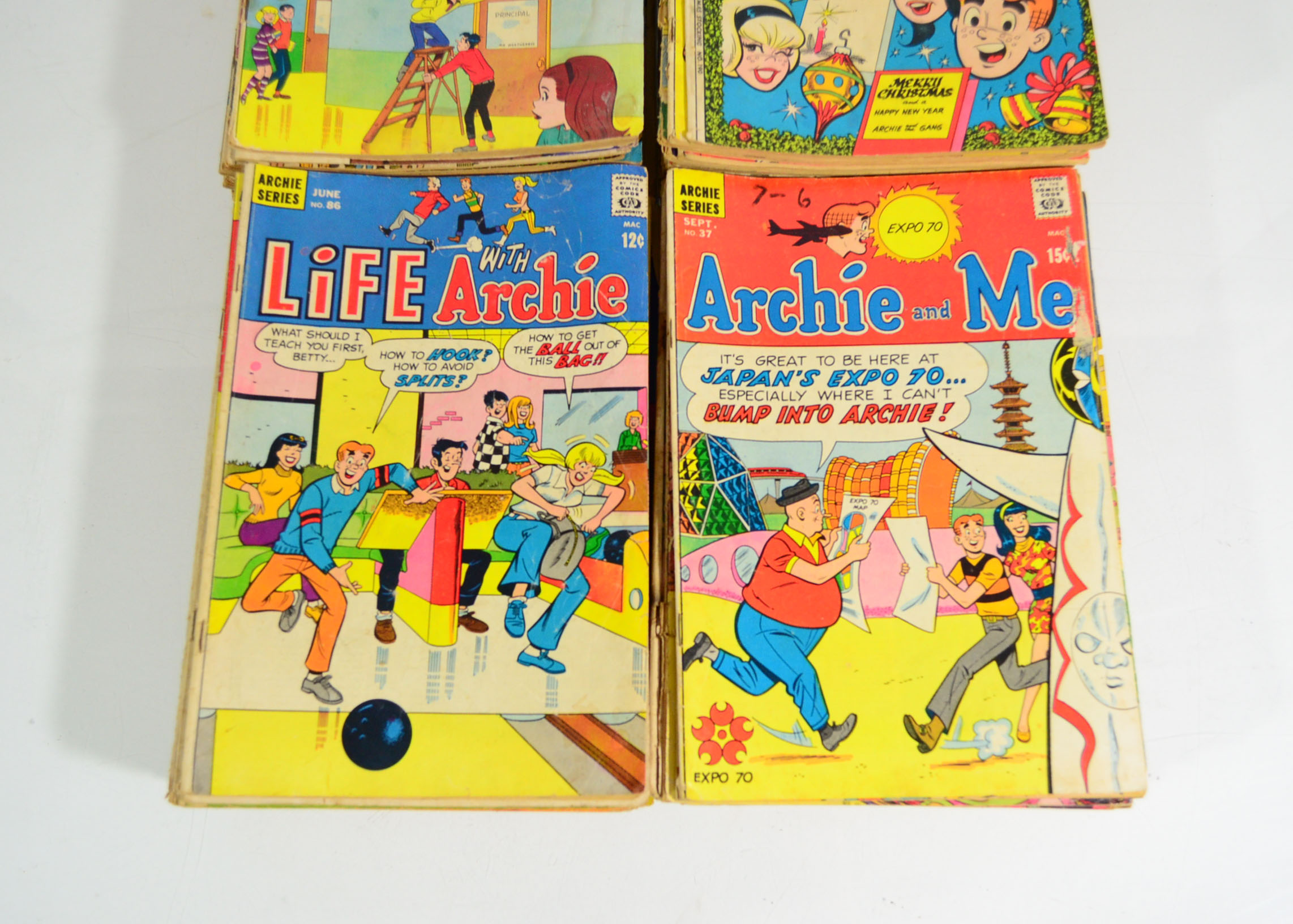 Collection of Archie Comic Books
