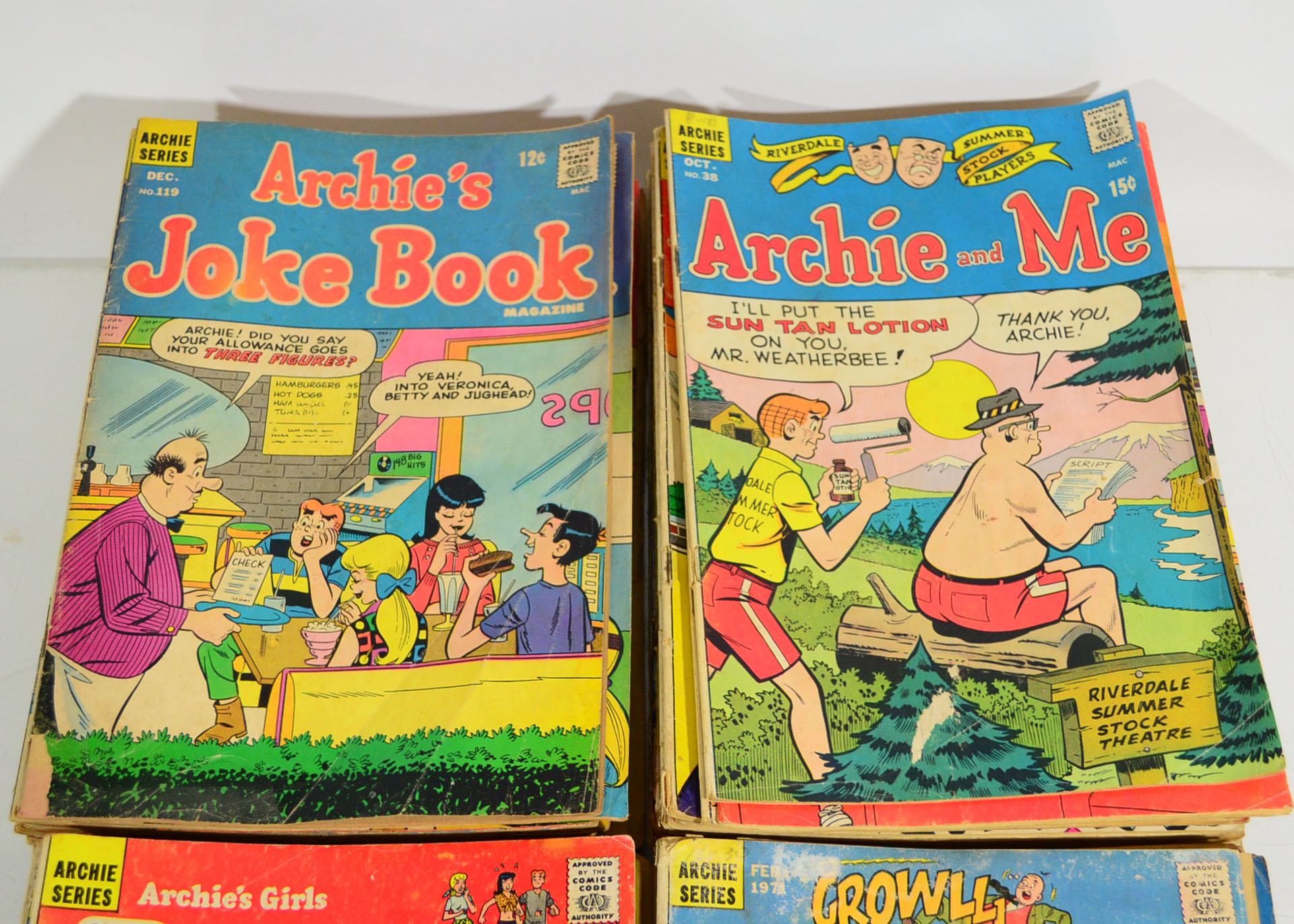 Collection of Archie Comic Books