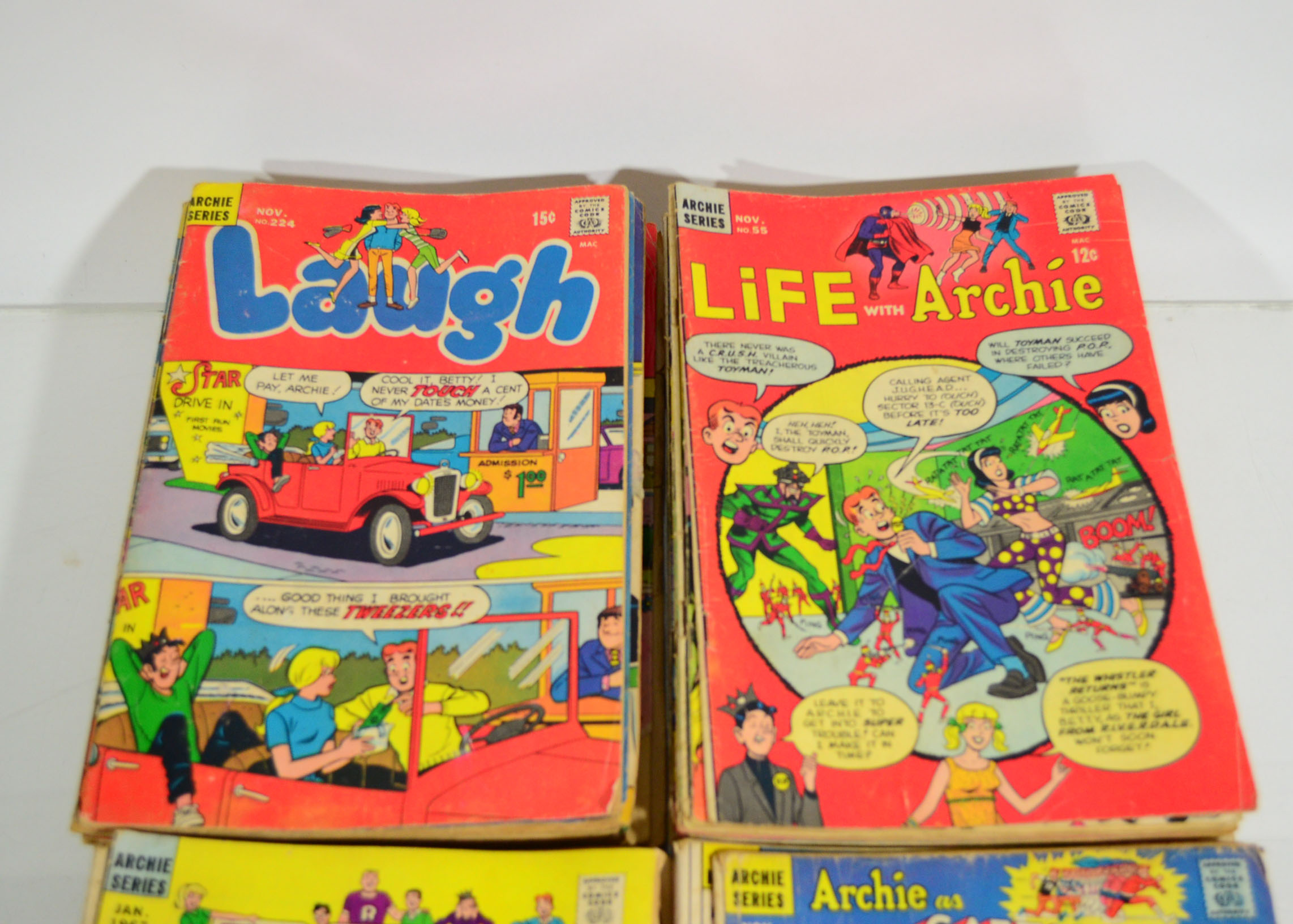 Collection of Archie Comic Books