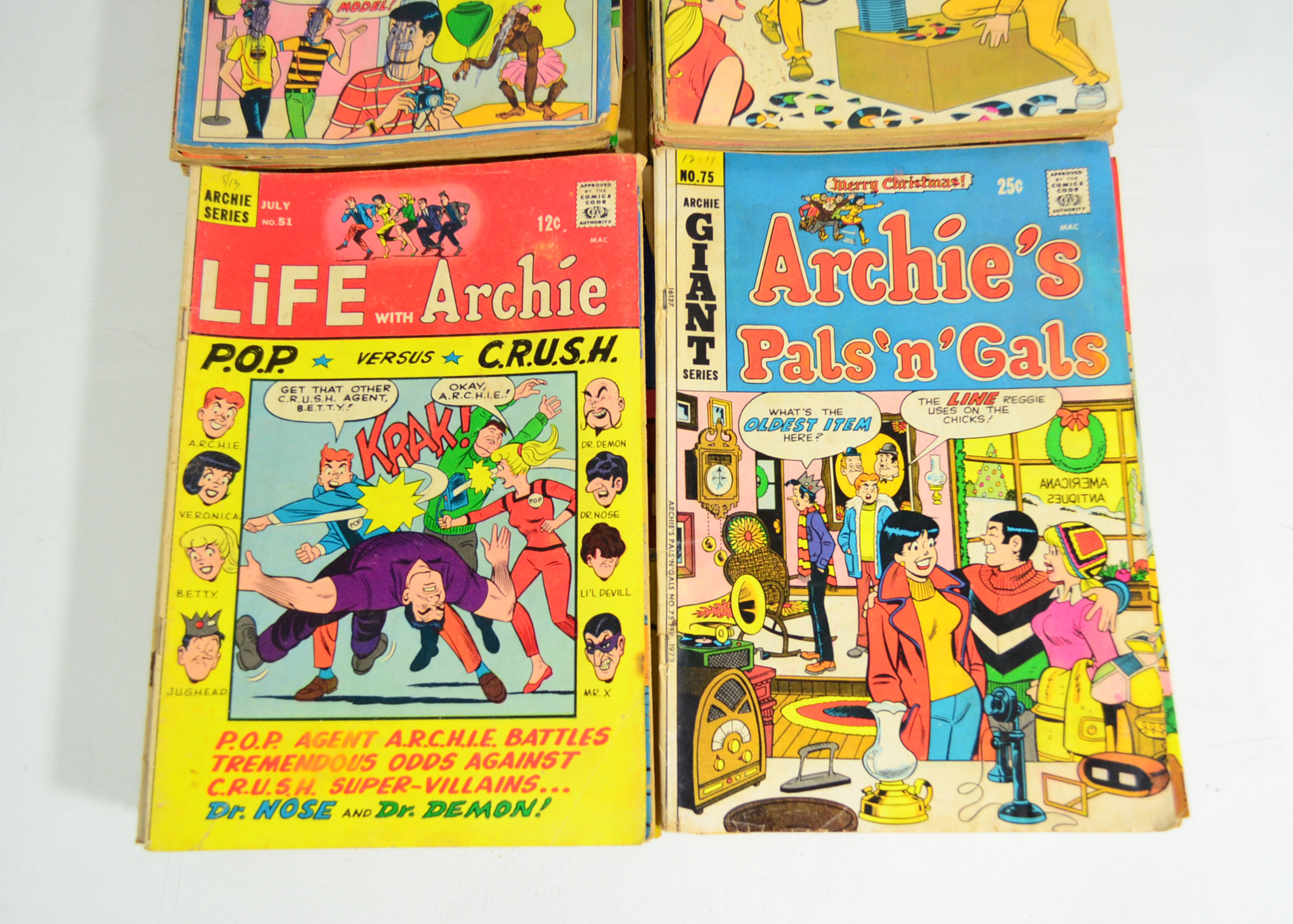 Collection of Archie Comic Books