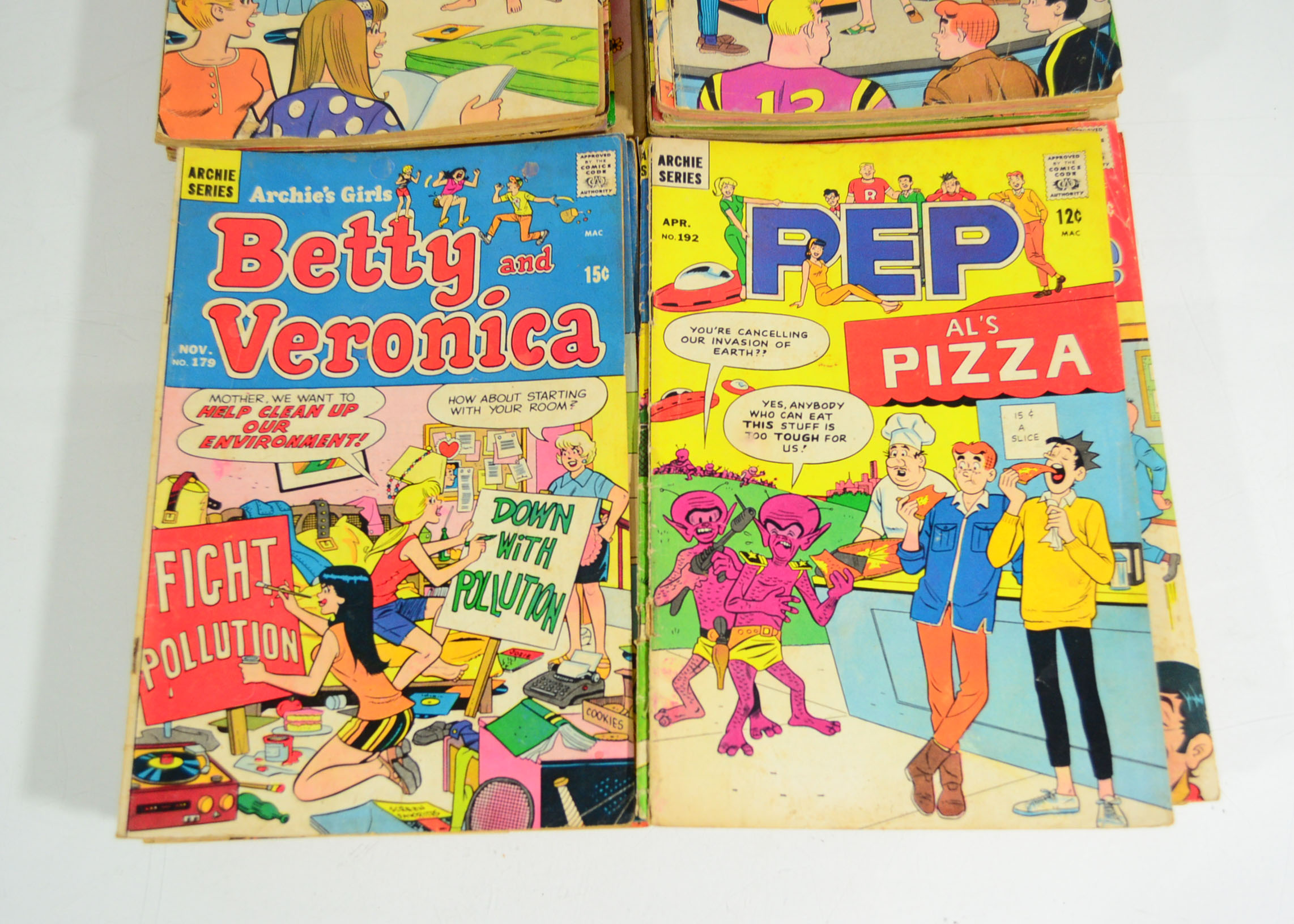 Collection of Archie Comic Books