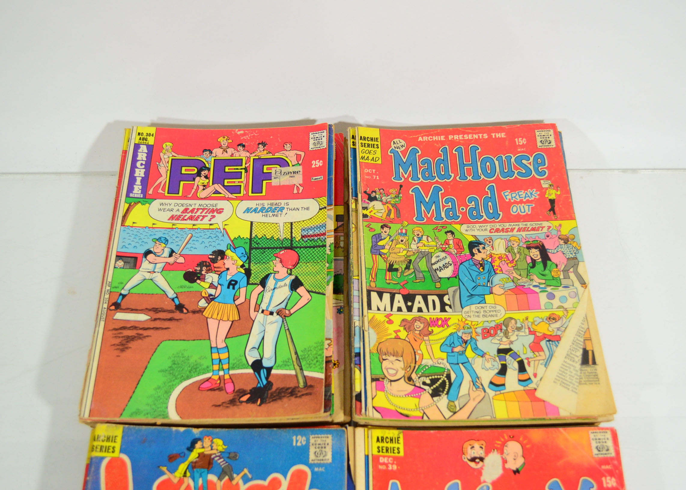 Collection of Archie Comic Books