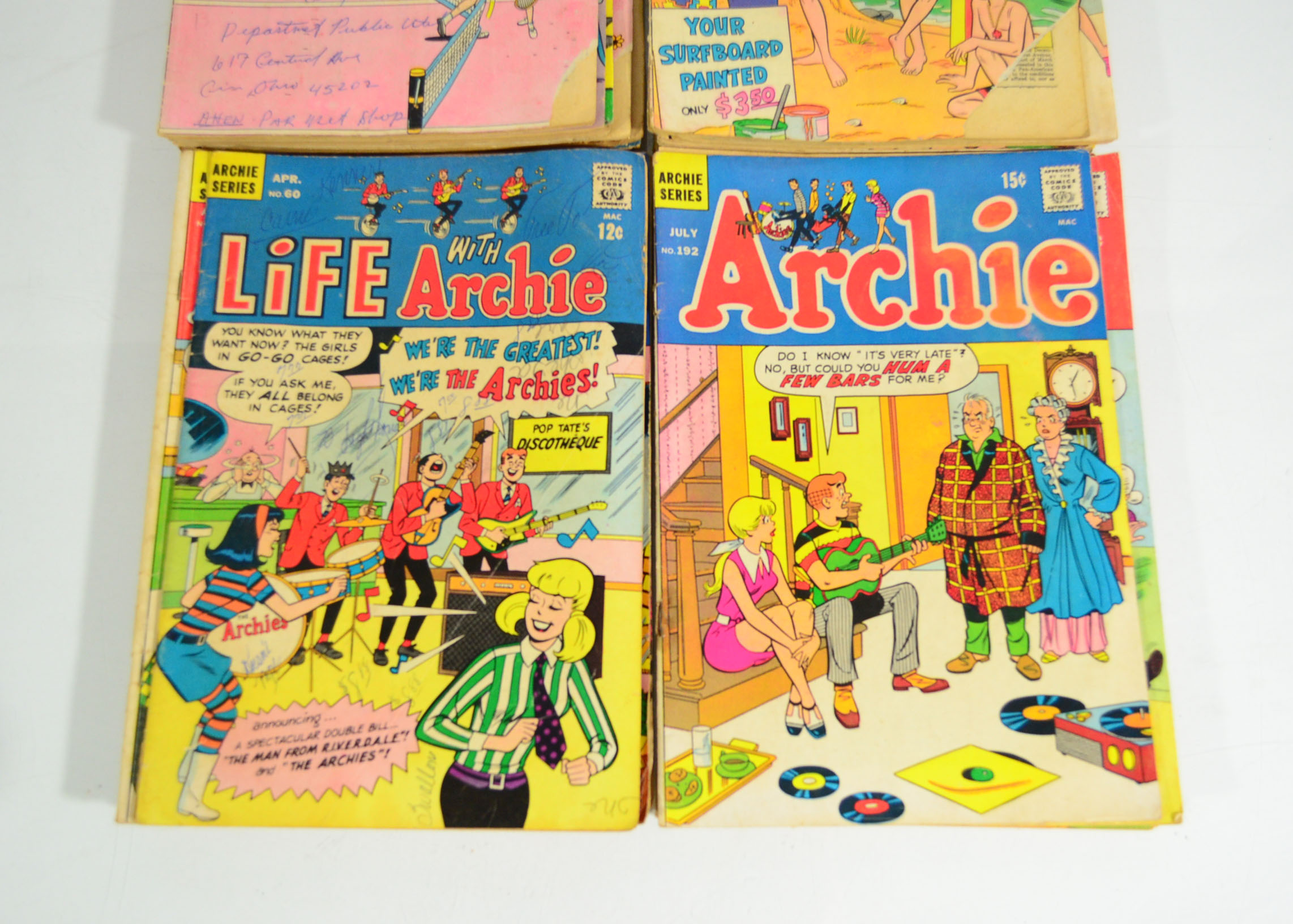 Collection of Archie Comic Books